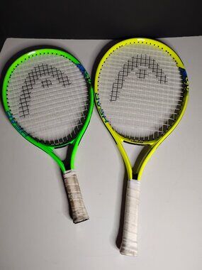 HEAD Speed 19 & Speed 23 Racquets Rackets Green And Yellow
